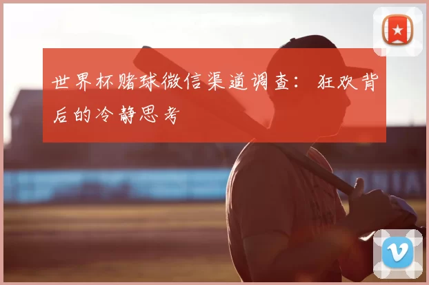 世界杯赌球微信渠道调查：狂欢背后的冷静思考