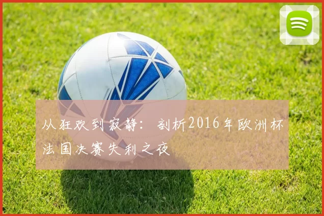 从狂欢到寂静：剖析2016年欧洲杯法国决赛失利之夜