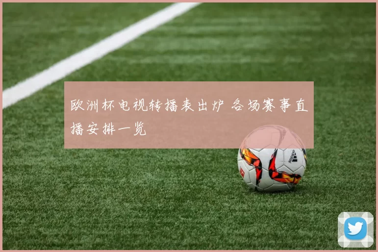 欧洲杯电视转播表出炉 各场赛事直播安排一览