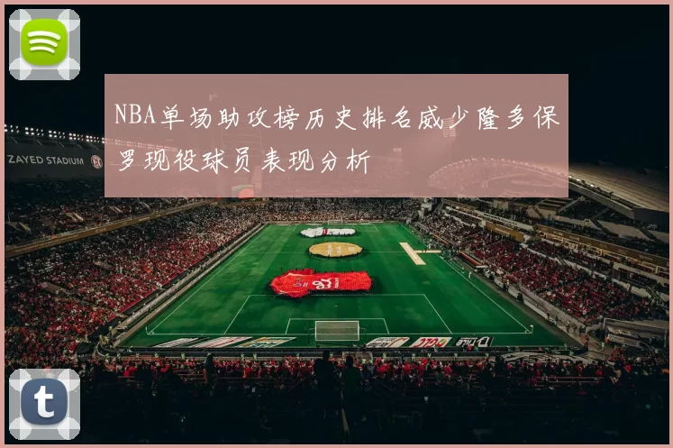 NBA单场助攻榜历史排名威少隆多保罗现役球员表现分析