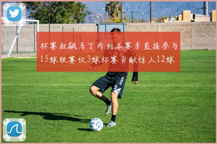 杯赛狂飙马丁内利本赛季直接参与15球联赛仅3球杯赛贡献惊人12球